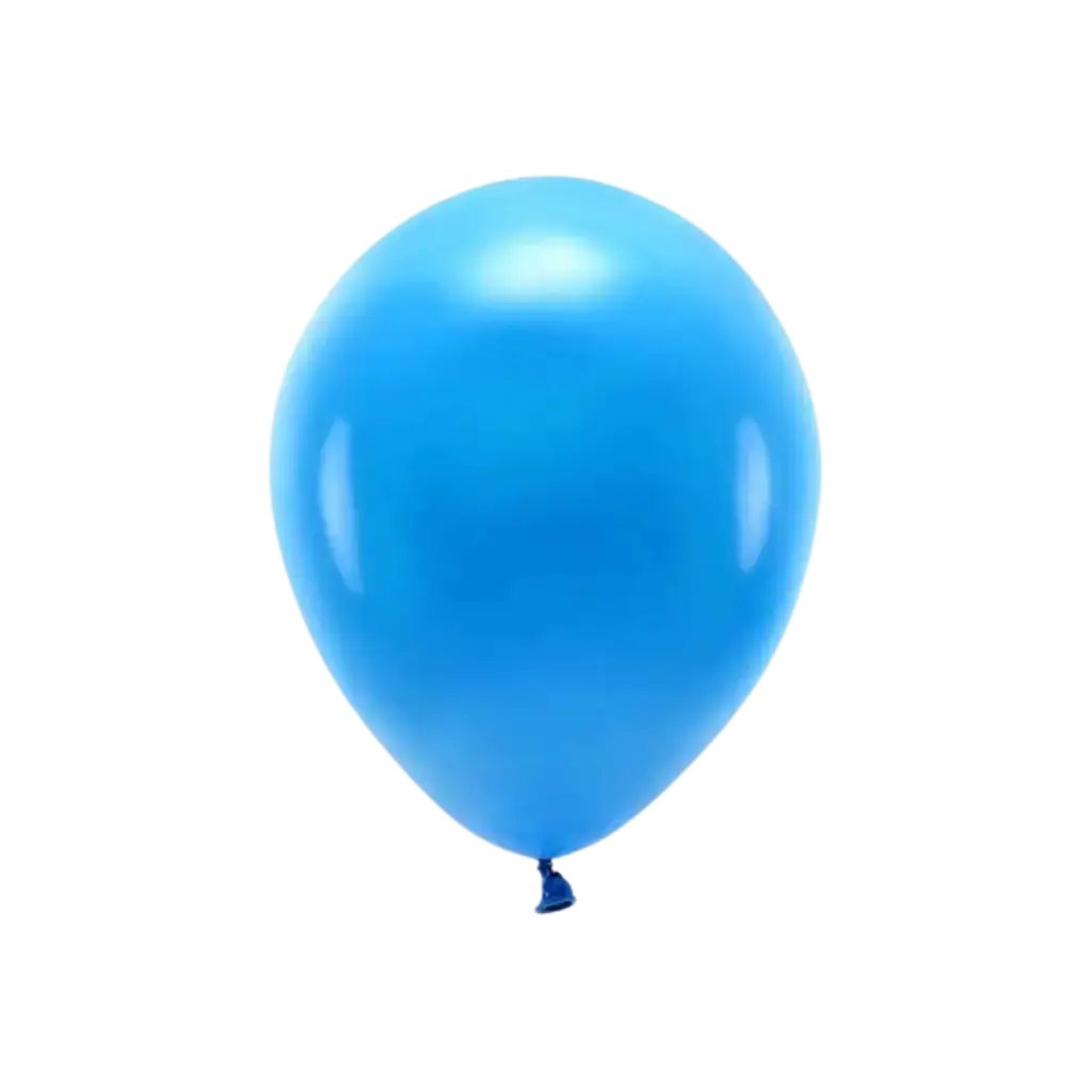 Paquete de 10 globos biodegradables azules