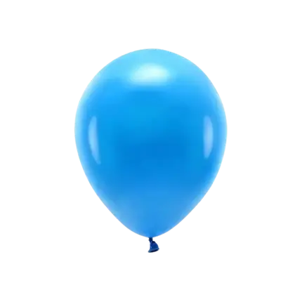 Paquete de 10 globos biodegradables azules