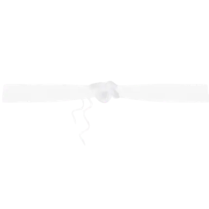 Guirnalda de rosas blancas de organza (set de 2)