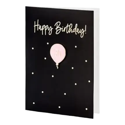 TARJETA DE CUMPLEAÑOS DE UN PIN DE 30 AÑOS