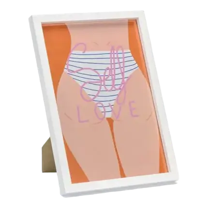 Marco de fotos blanco