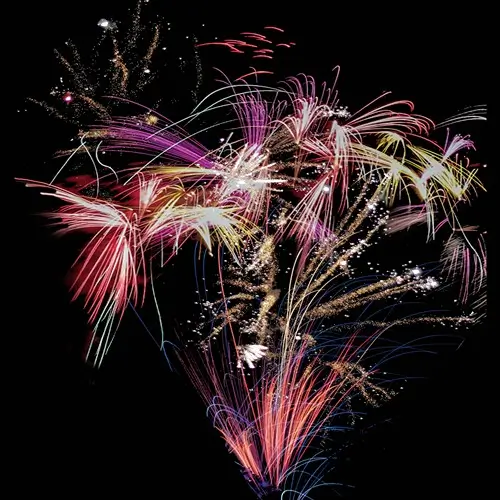 FUEGOS ARTIFICIALES PORTÁTIL® DE LUJO FRANCÉS SILENCIOSO - 2 min
