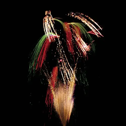 FUEGOS ARTIFICIALES PORTÁTIL® DE LUJO FRANCÉS SILENCIOSO - 2 min