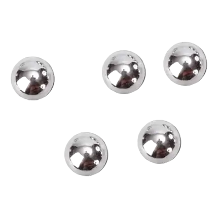 PERLAS DE LLUVIA METALICAS PLATA - PAQUETE DE 300