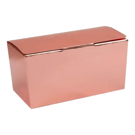 Ballotin Oro Rosa Liso 125g - Paquete de 25