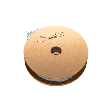 Cinta de encaje blanco - pegatina 3m