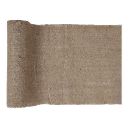 Camino de mesa de yute natural - 5m * 26cm