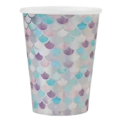 Vaso de papel de la Sirenita - Juego de 10