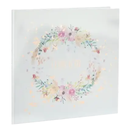 Libro de invitados de boda Muchas gracias - 24 x 24 cm