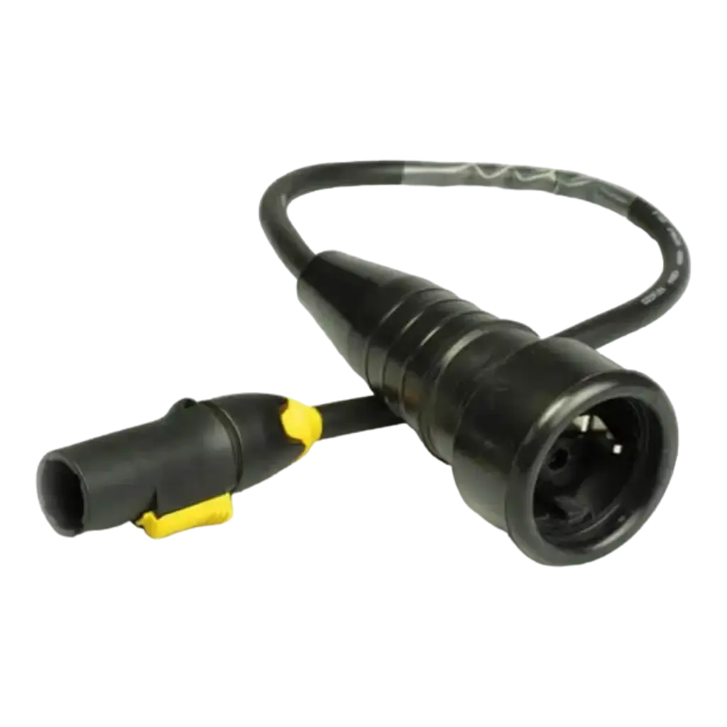 CABLE Neutrik® powerCON TRUE1 A SCHUKO Hembra - 0.5M