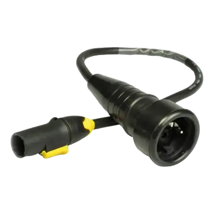 CABLE Neutrik® powerCON TRUE1 A SCHUKO Hembra - 0.5M