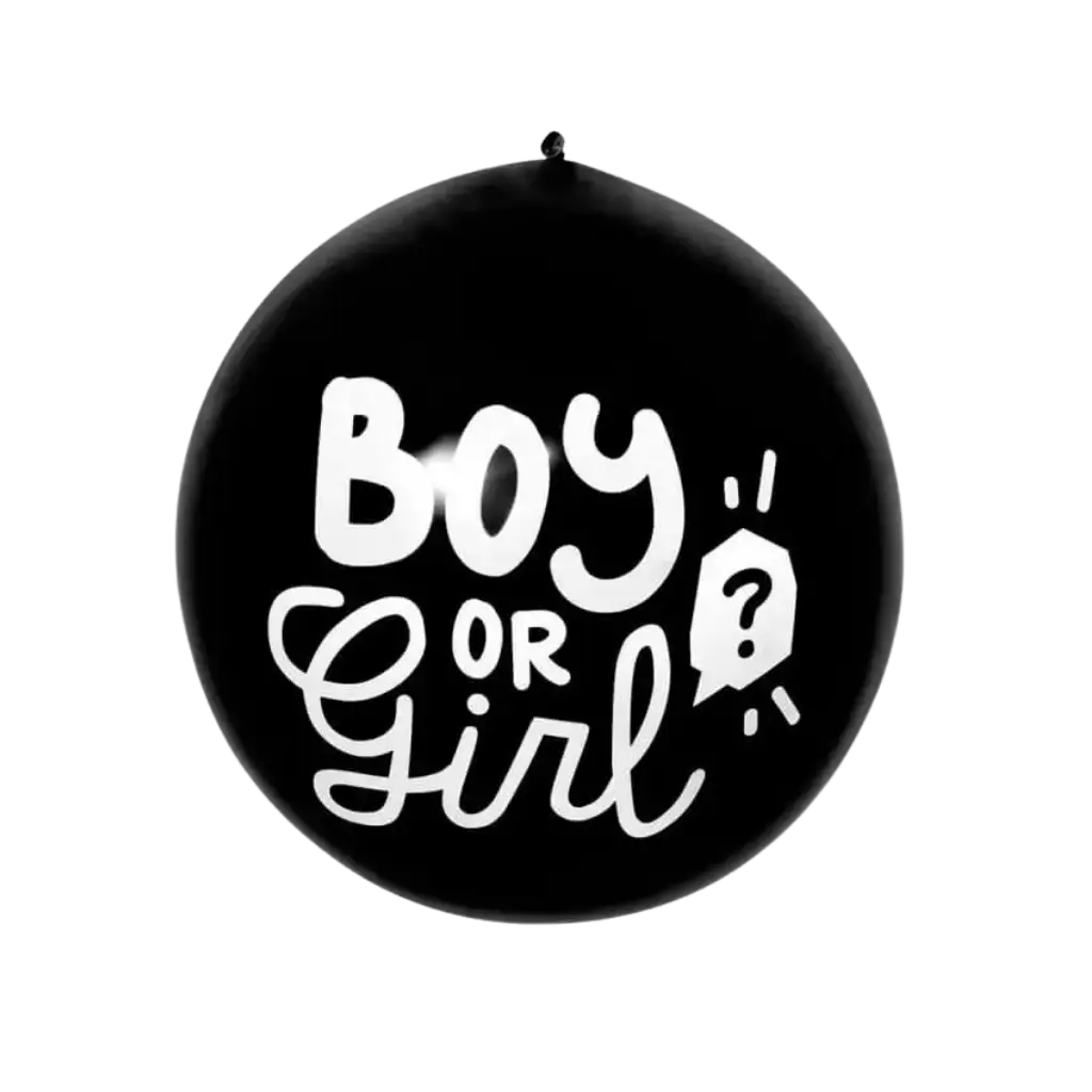 Globo de confeti 'Boy or Girl' CONFETI AZUL