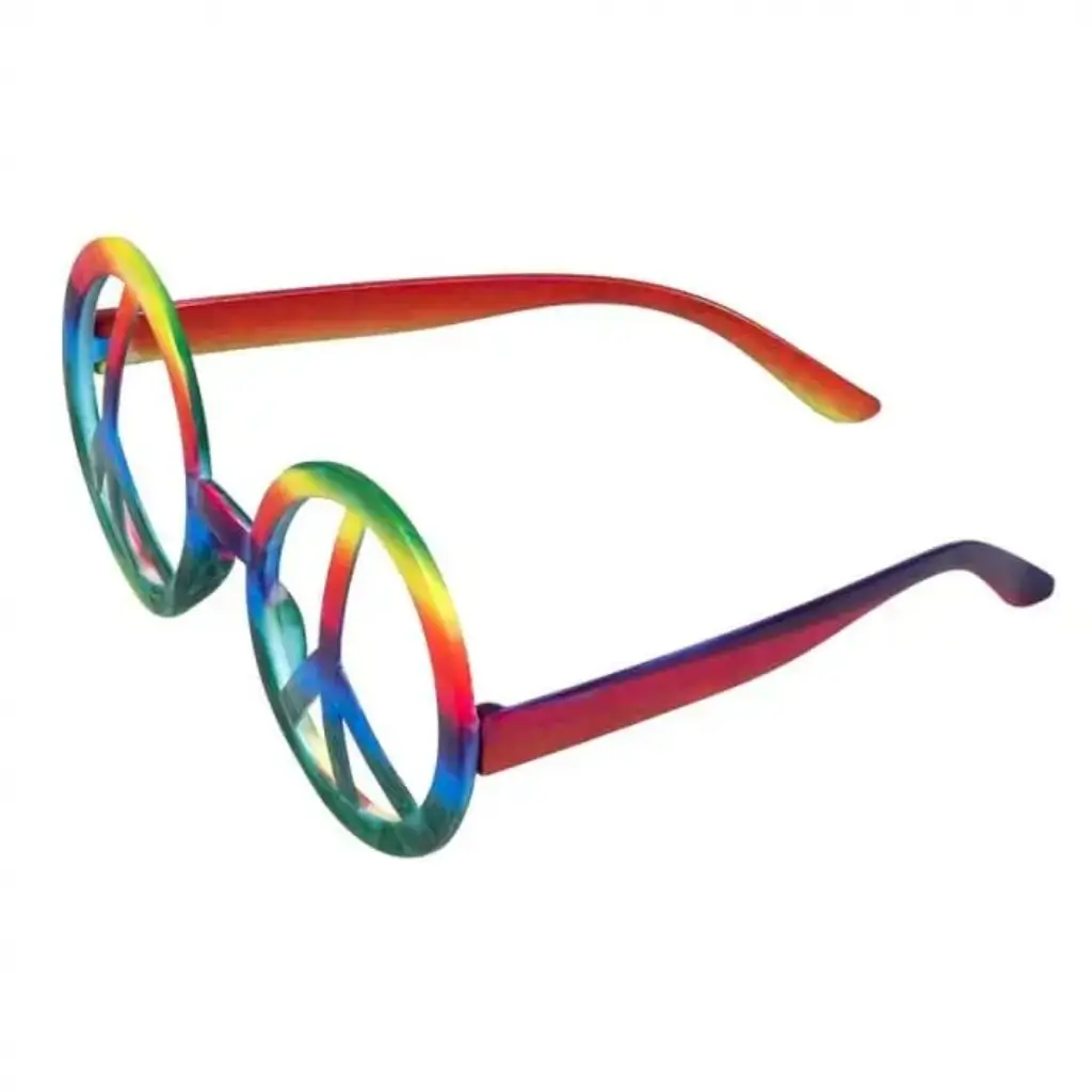 Gafas hippies multicolores (juego de 3)