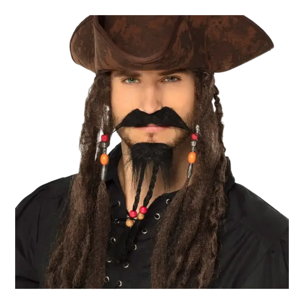 Pack Pirata (bigote y perilla)