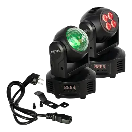 MH-ASTRO-WASH Doble lira DMX