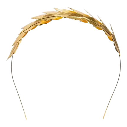 Diadema de laurel de oro