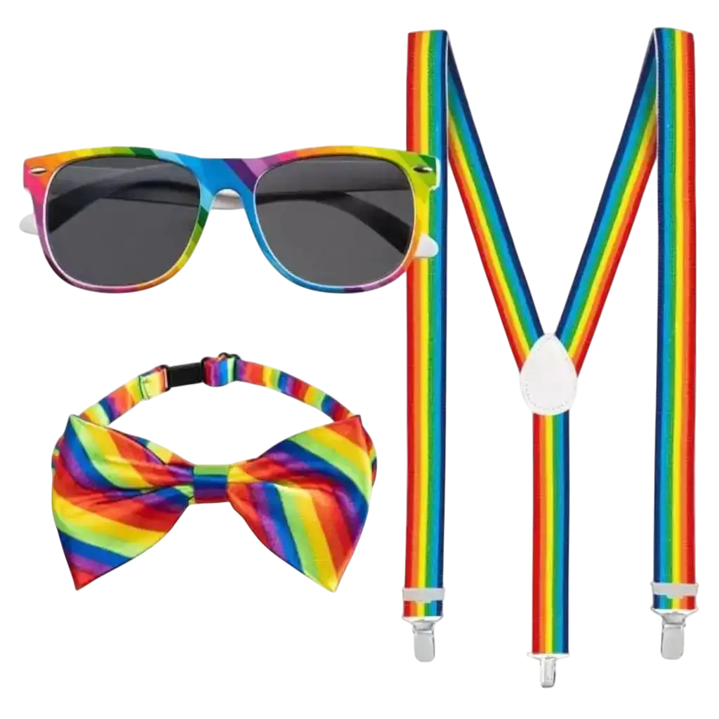 Surtido de accesorios multicolor (conjunto de 3)