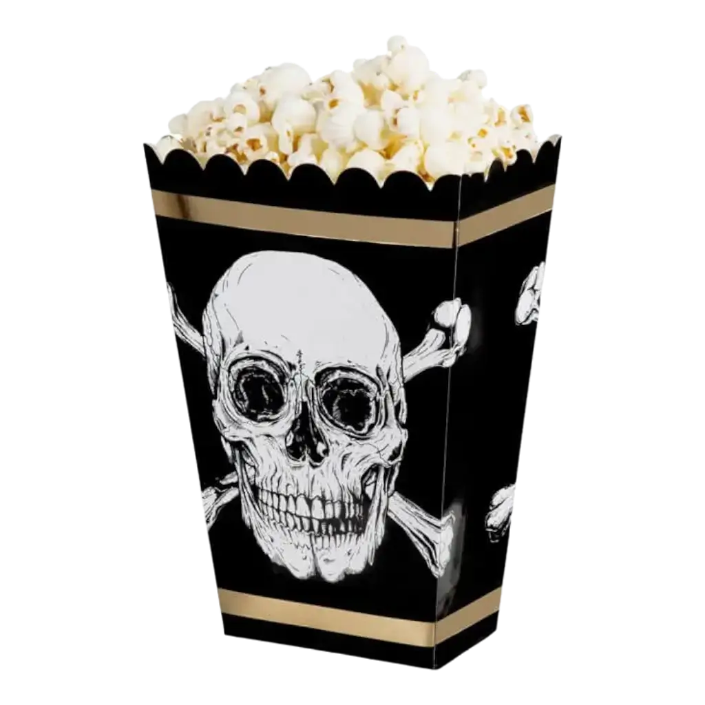 Pot Popcorn Skull (lote de 4)
