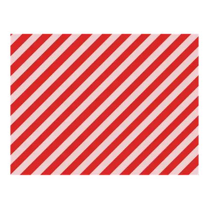 Papel de regalo - Rayas rosas y rojas - 70x200cm