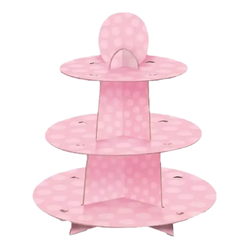 Soporte para magdalenas - Rosa