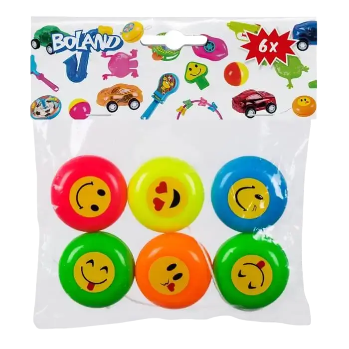 Yo-Yos smiley (conjunto de 6)