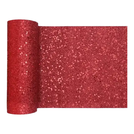 Camino de mesa RED Glitter 5 metros