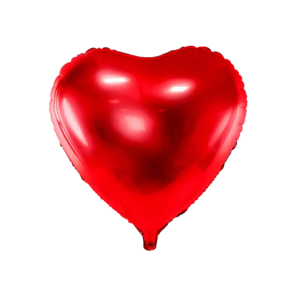 Globo de aluminio Red Heart - 45cm