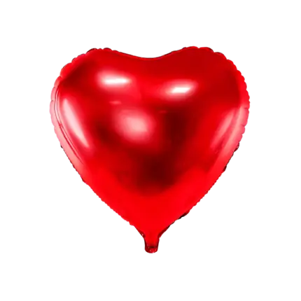 Globo de aluminio Red Heart - 45cm