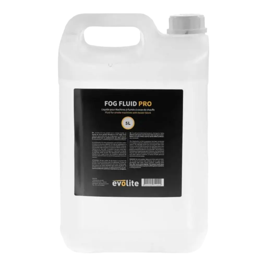 FOG FLUID PRO 5L LÍQUIDO DE HUMO - EVOLITE