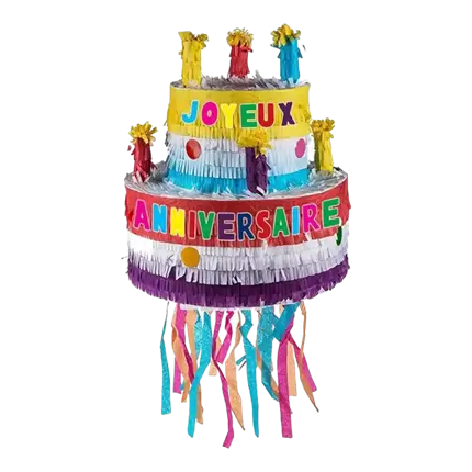 piñata de calavera