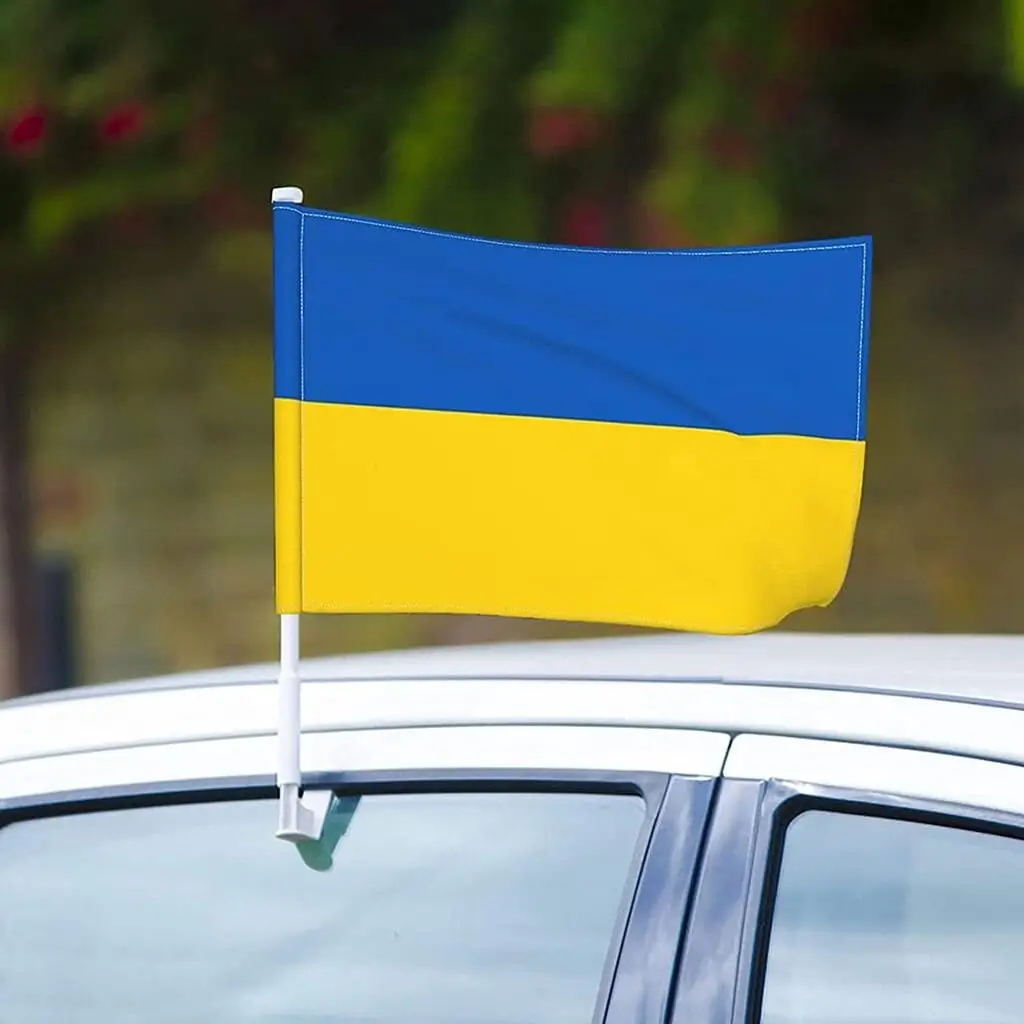 Bandera de bolsillo de Ucrania 45x30cme=