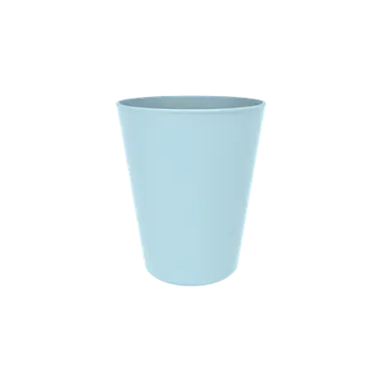 Vaso Cónico de PP - Azul Pastel - 33cl