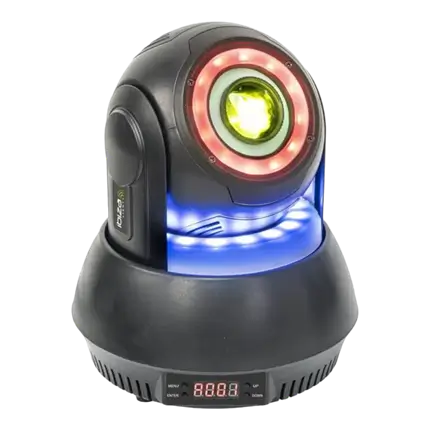 LYRE SPOT 30W - STAR-SPOT-BL - 7 GOBOS Y 3 ANILLOS DE LUCES