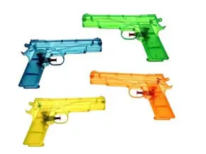 Pistola de agua clara
