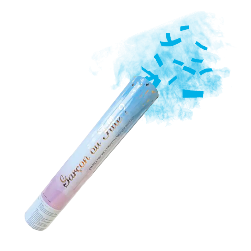 Cañón De Confeti Premium Para Revelar Género Juego De 4, , large