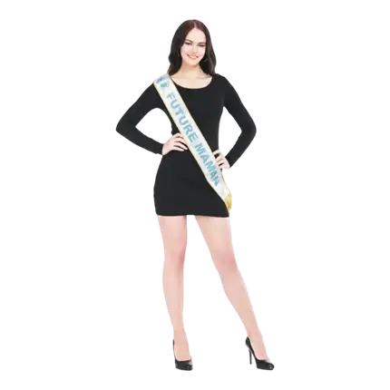 Pañuelo Future Mom Azul