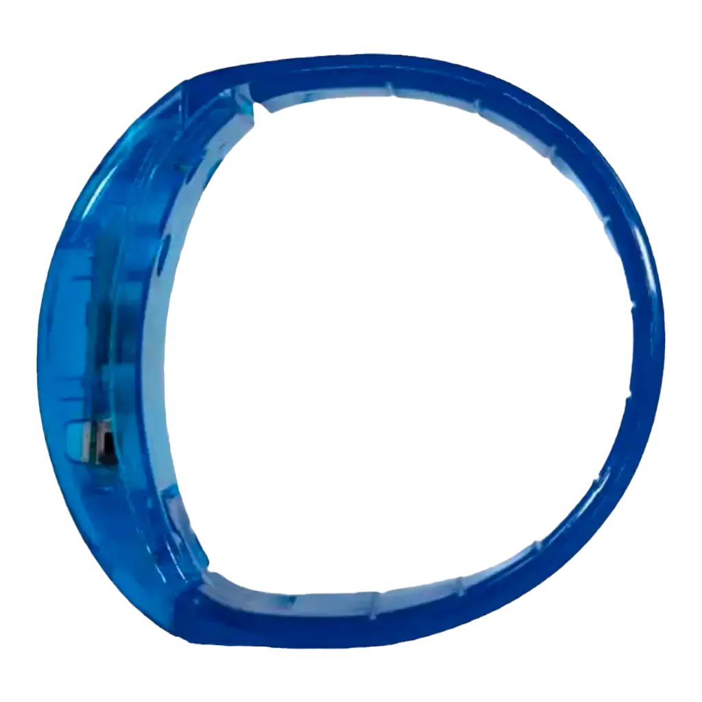 pulsera luminosa rítmica - AZUL