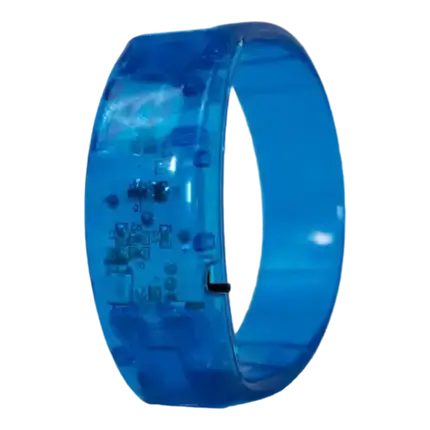 pulsera luminosa rítmica - AZUL