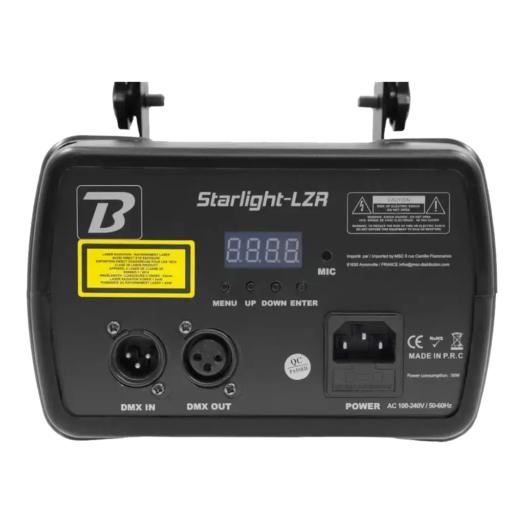 MÁQUINA LED - STARLIGHT-LZR - BOOMTONE DJ