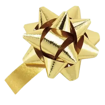 JUEGO DE 100 NUDOS DE ORO ø3.5CM