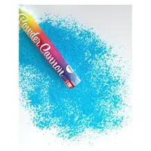 Pistola de pólvora 30 cm azul