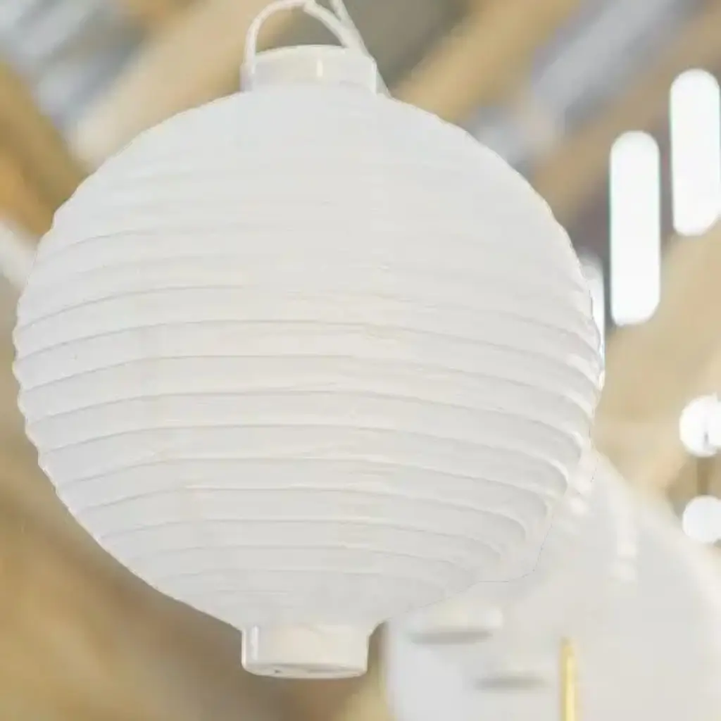 Lámpara LED blanca 30cm
