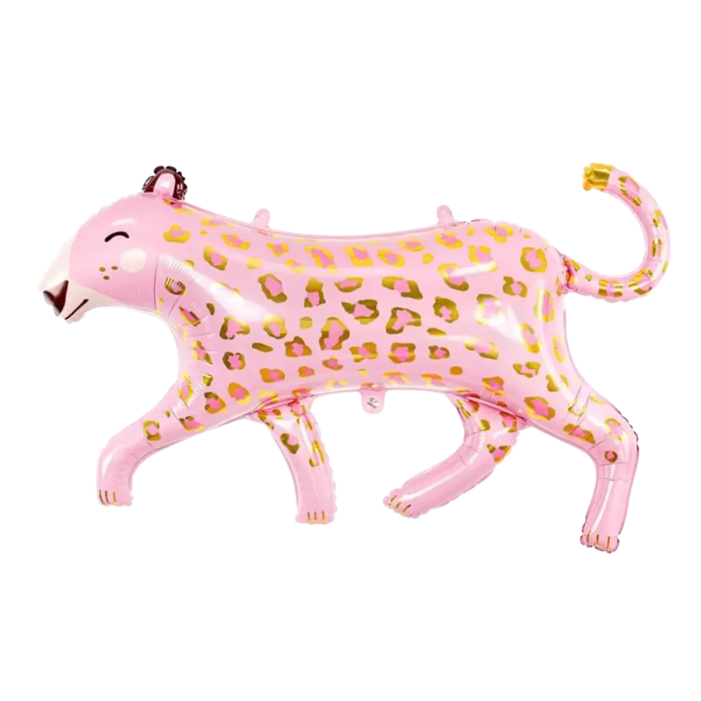 Globo Leopardo Rosa - Mylar Brillante - 114x80cm