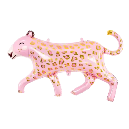 Globo Leopardo Rosa - Mylar Brillante - 114x80cm