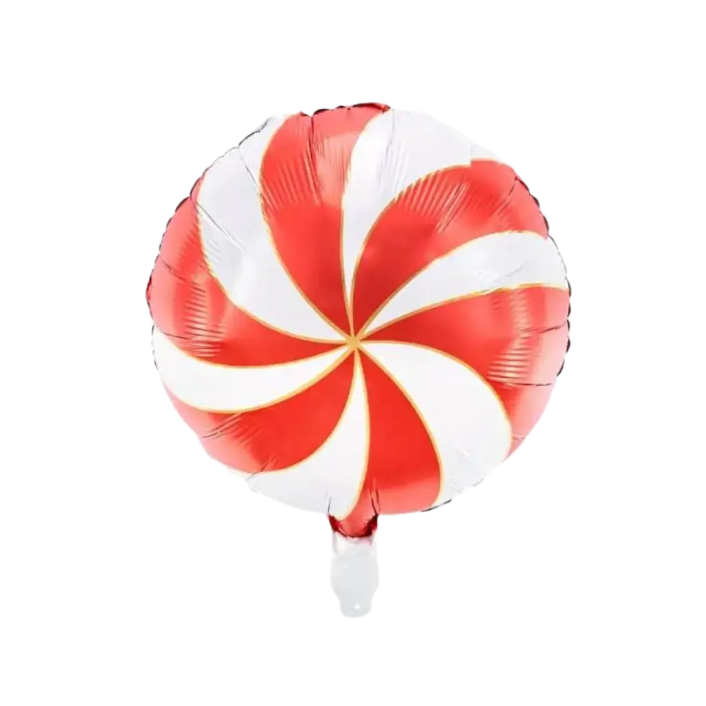 Globo metálico "Candy" - Aluminio - Rojo - 35cm