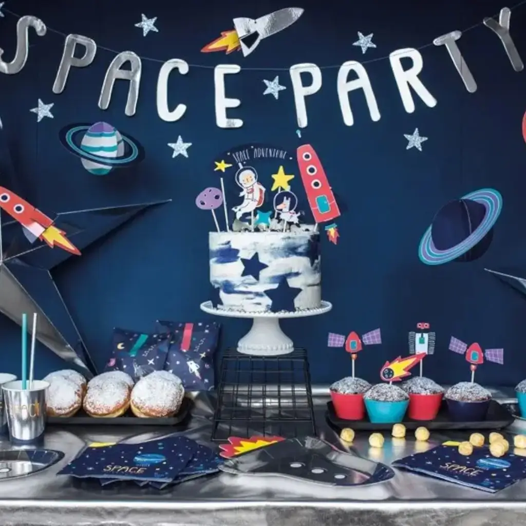 Set de 6 Vasos - Space Party - 200ml