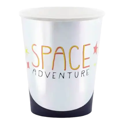 Set de 6 Vasos - Space Party - 200ml