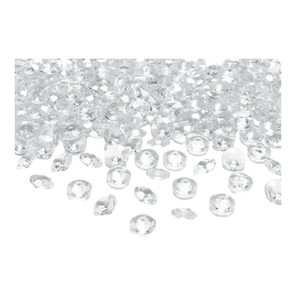 Confeti Diamante - Transparente - (juego de 100)