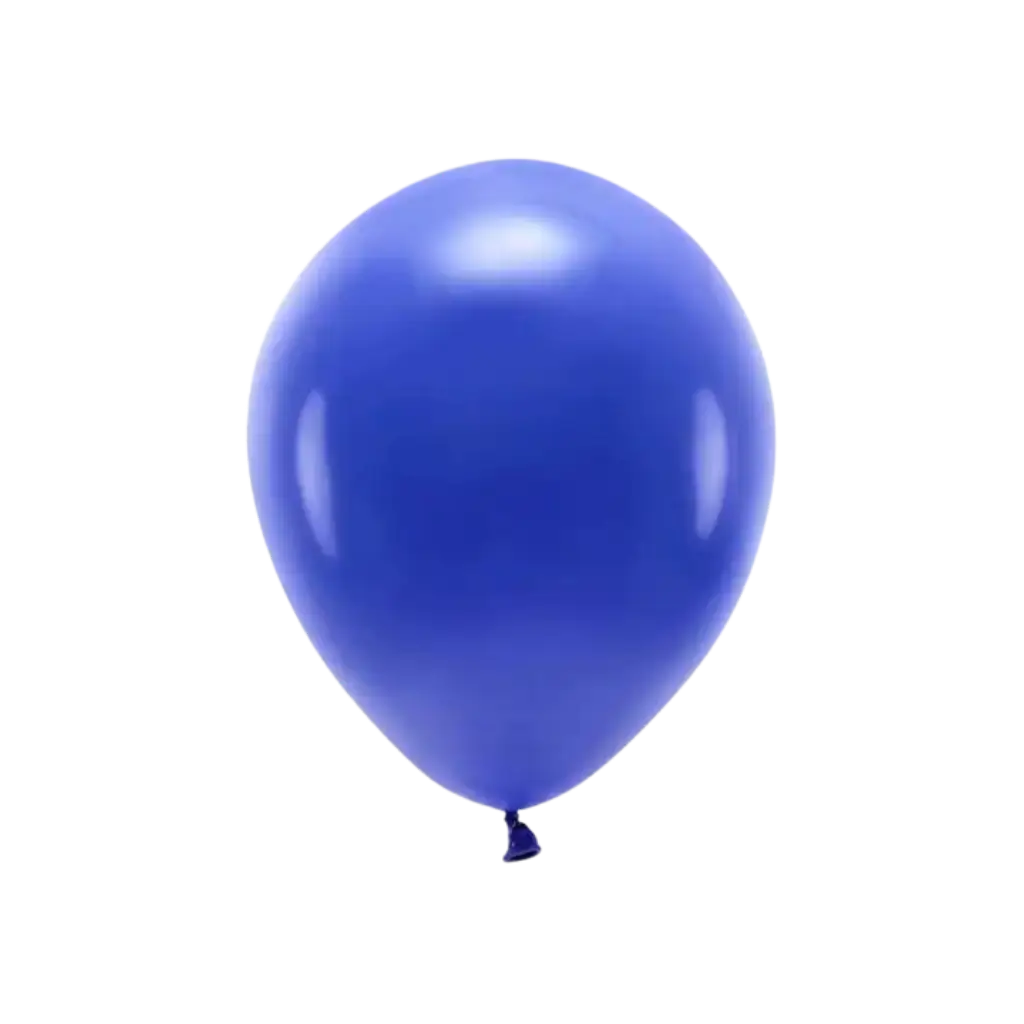 Lote de 10 Globos Biodegradables Azul Marino