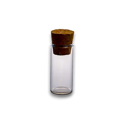 Vial de vidrio - ø 2,2 x 5 cm (Juego de 48)